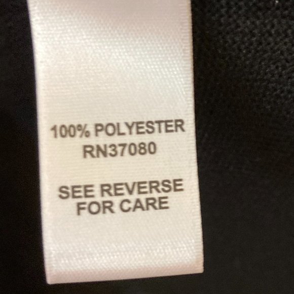 Cardigan C est. 1946 Draped Black White and Silver Beading Sz M Grandma-Core - Picture 12 of 13